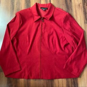 Briggs New York 20W red stretchy jacket